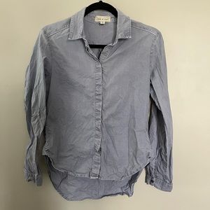 Cloth & Stone Chambray Long-Sleeve Button Down SZ XS